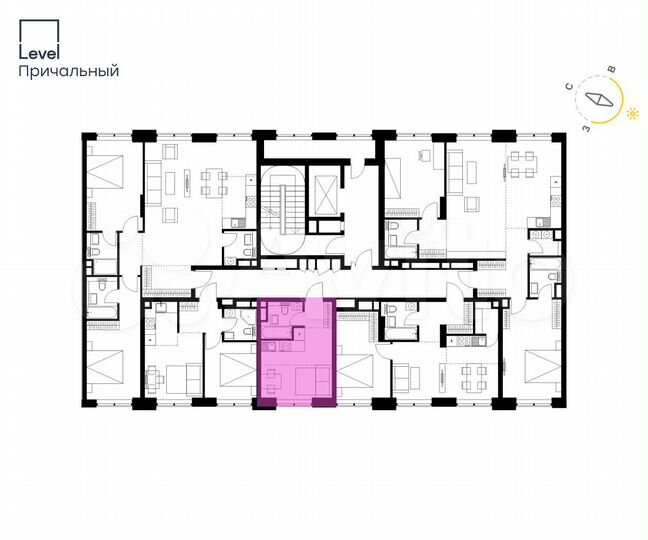 Квартира-студия, 20 м², 3/11 эт.