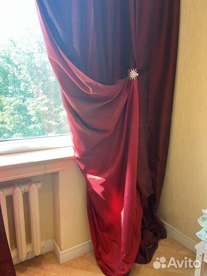 Шторы классические на подкладке