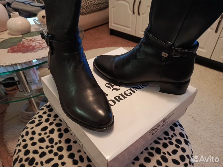 Ботинки межсезонные натуральная кожа