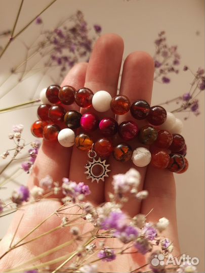 Браслет из натуральных камней