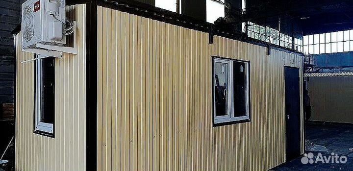 Бытовка строительная 6x2.4