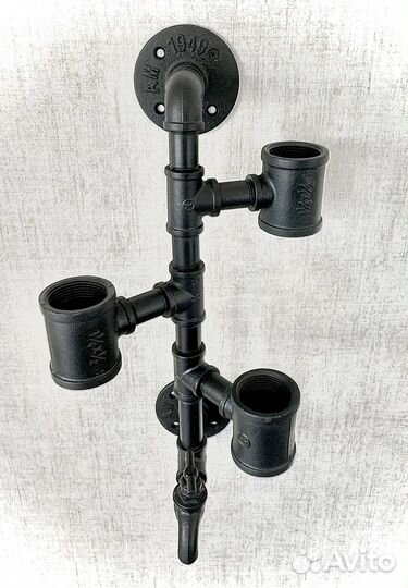 Держатель винных и других видов бутылок лофт