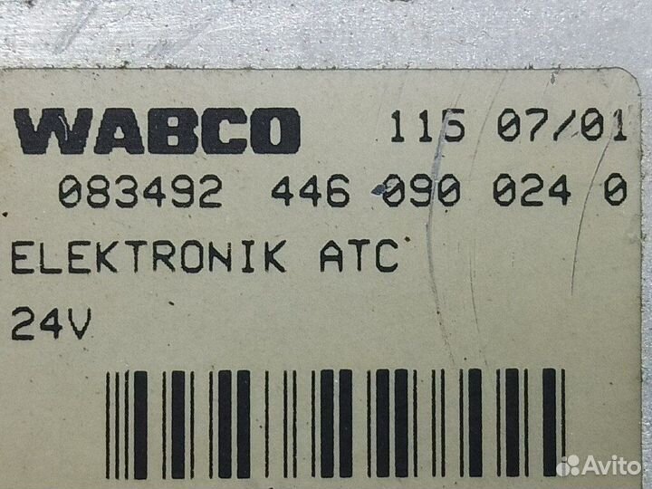 Блок управления климатической установкой ATC MAN, 4460900240 код 00372