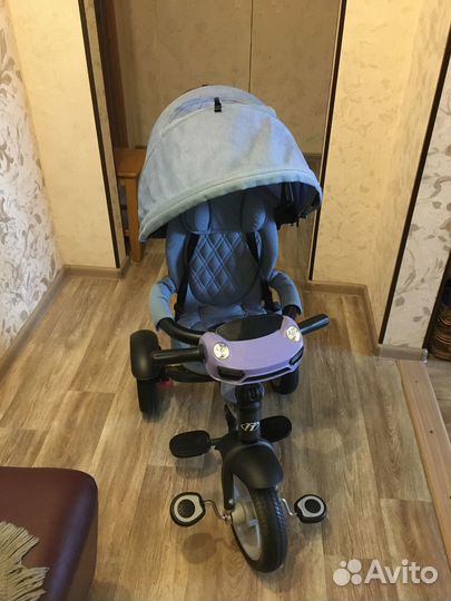Детский трехколесный велосипед бу