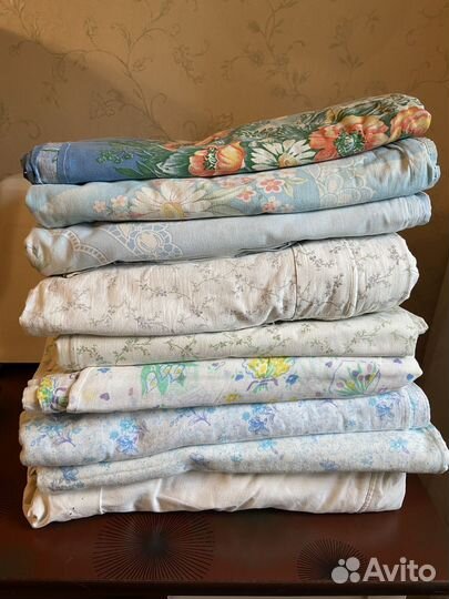 Постельное белье, полуторное, на дачу, стройку