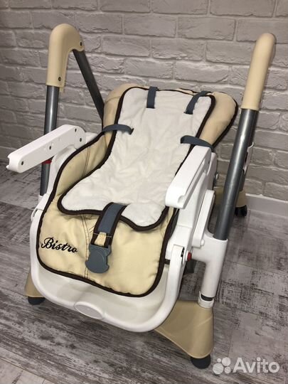 Стульчик для кормления caretero bistro