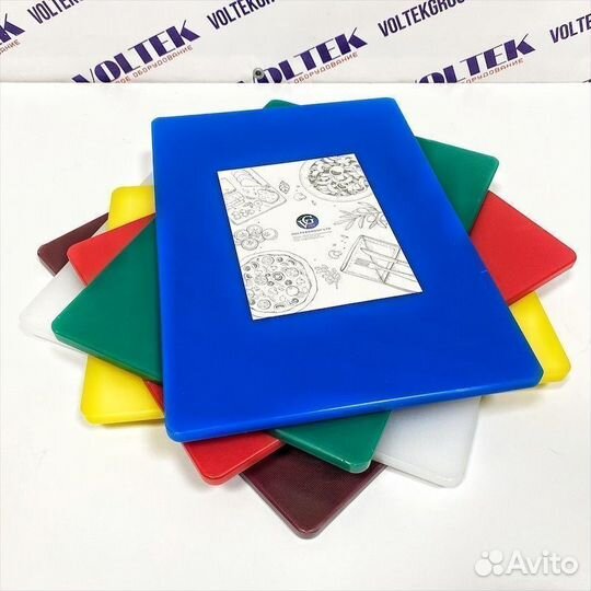 Доска разделочная из полипропилена 400х300х12 мм