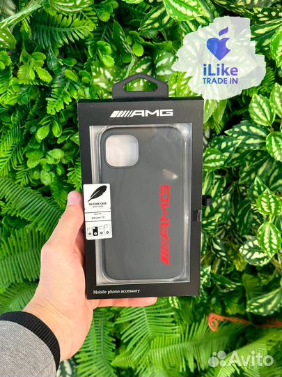 Чехол AMG для iPhone 13 Black (9181)