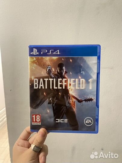 Battlefield 1 ps4 диск