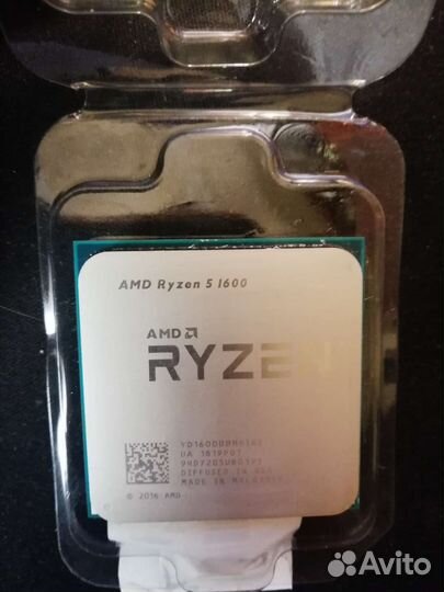 Процессор AMD Ryzen 5 1600