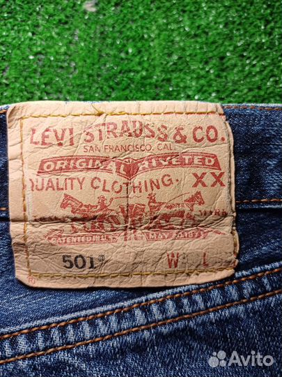 Джинсы levis 501 (30;32) оригинал Levi's