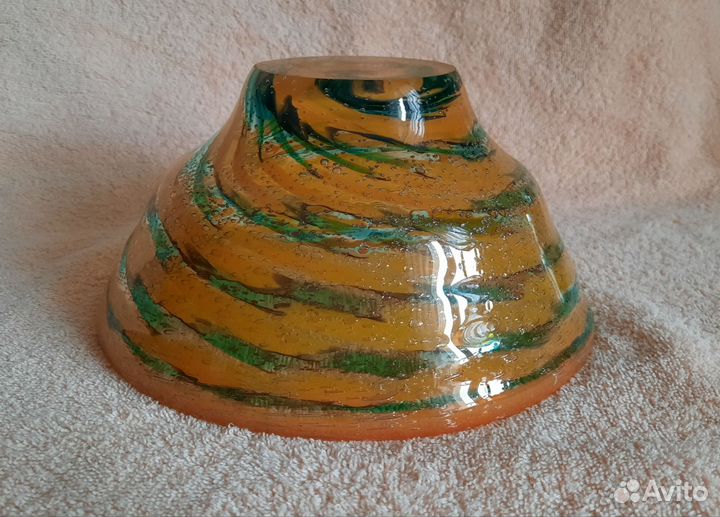 Блюдо/ваза муранское стекло времён СССР