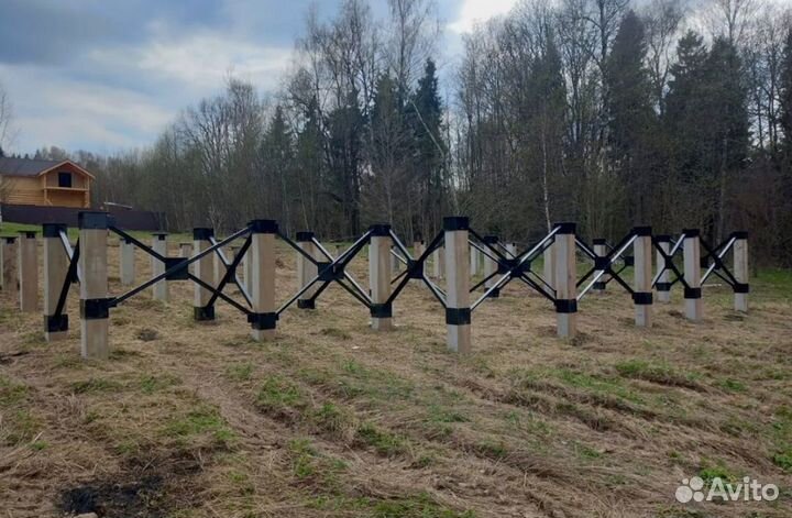 Фундамент жб сваи