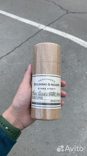 Zielinski rozen black pepper amber neroli парфюм