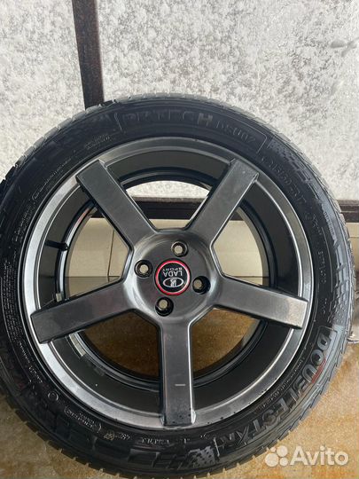 Диски литые R17 в сборе с резиной