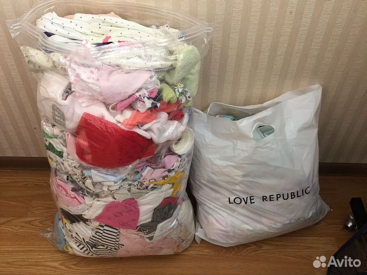 Детские вещи от 0до 6