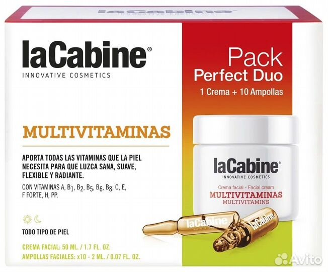 Набор LaCabine крем 50 мл + сыворотка 20 мл (2*10)