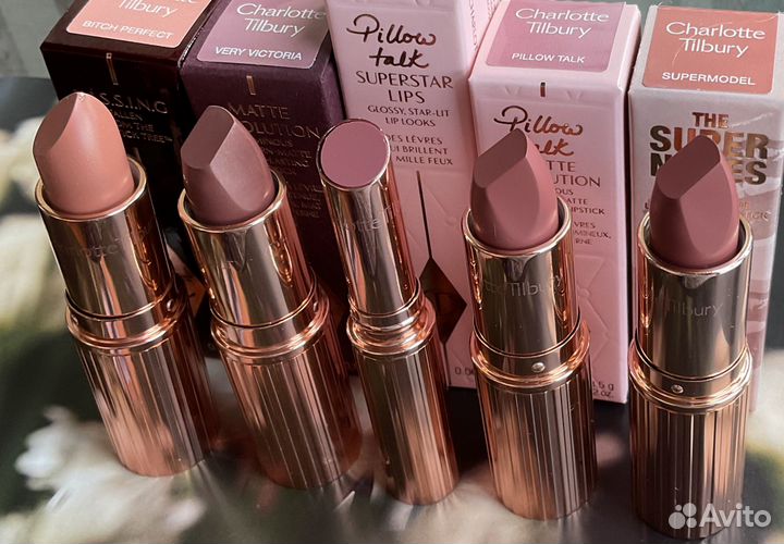 Charlotte Tilbury Pillow Talk (помады, блеск)