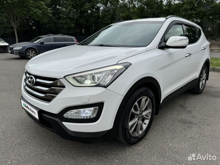 Hyundai Santa Fe 2.2 AT, 2012, 203 400 км