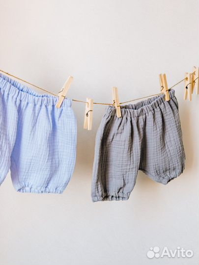 Блумеры шортики из муслина