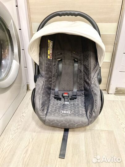 Автолюлька для новорожденных 0+ Karwala Carlo