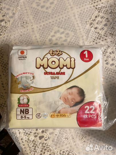 Подгузники momi NB