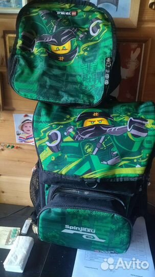 Рюкзак школьный с мешком для сменной обуви