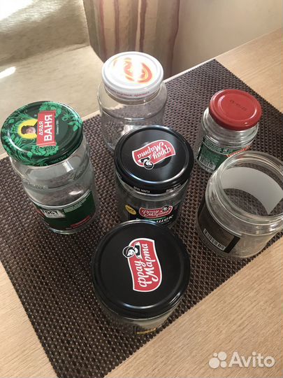 Банки разных назмеров