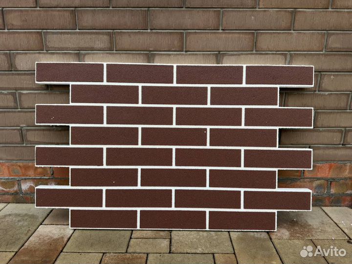 Фасадные термопанели под кирпич. Рассрочка