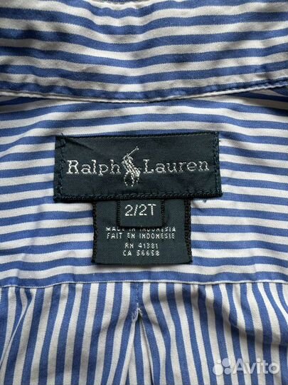 Рубашка Polo Ralph lauren детская