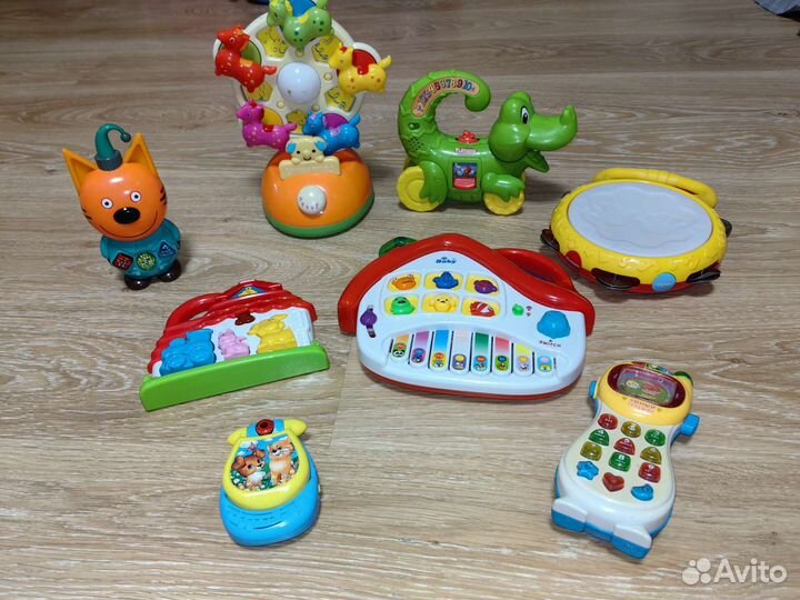Музыкальные игрушки пакетом
