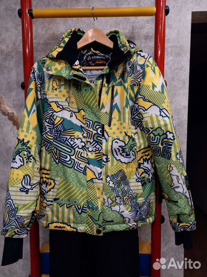 Горнолыжная куртка женская + штаны р. 40- 42