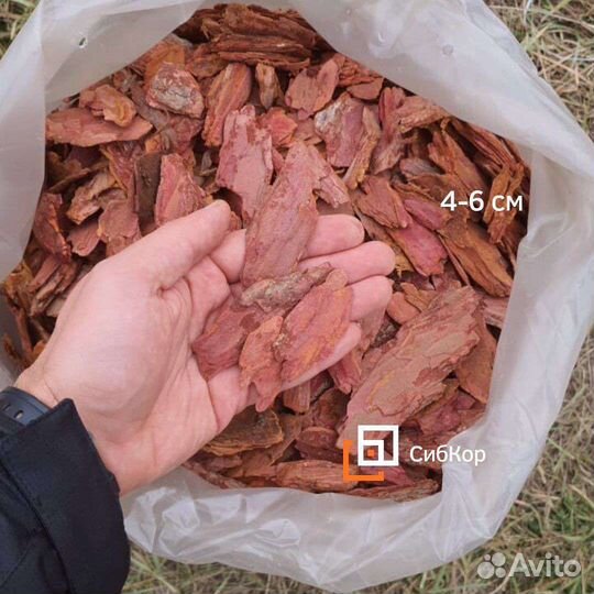 Кора сибирской лиственницы в наличии и под заказ