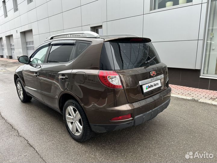 Geely Emgrand X7 2.4 AT, 2015, 180 383 км