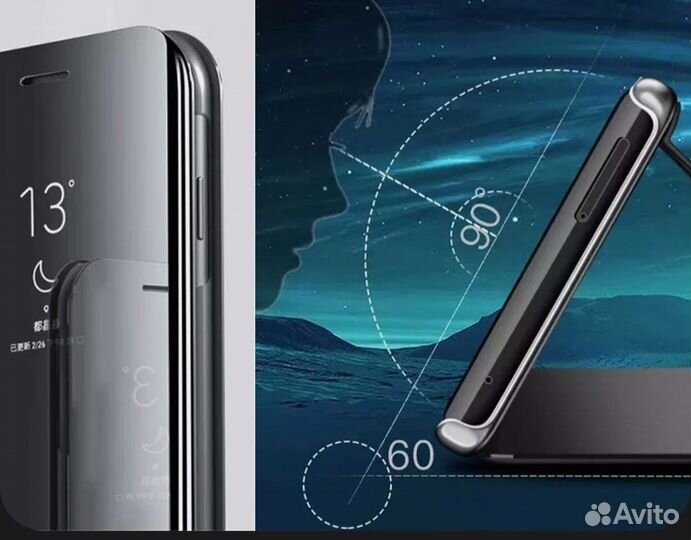 Умный золотой чехол для смартфона redmi