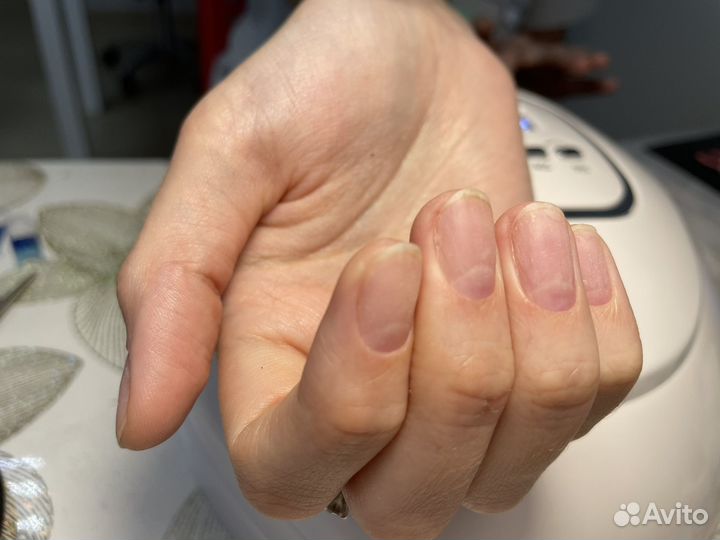 Покрытие гель лако, выкладной френчь,наращивание)