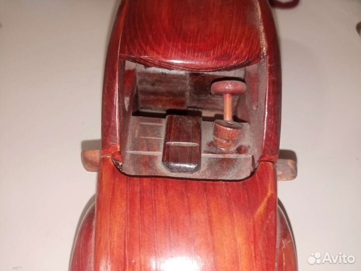 Авто из дерева ручная работа