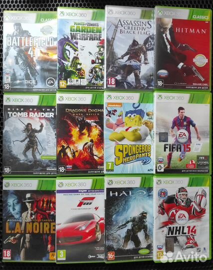 Лицензионные диски Xbox360 + обмен