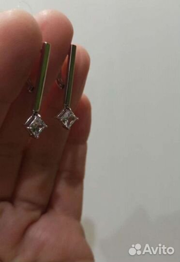 Серебряные серьги