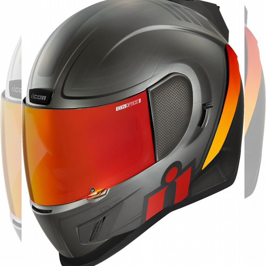 icon airframe carbon lifeform helmet Pro Motorcycle - Black Gold / 59-60cm grade carbon fiber or FRP ICON Airframe Pro Ghost Carbon