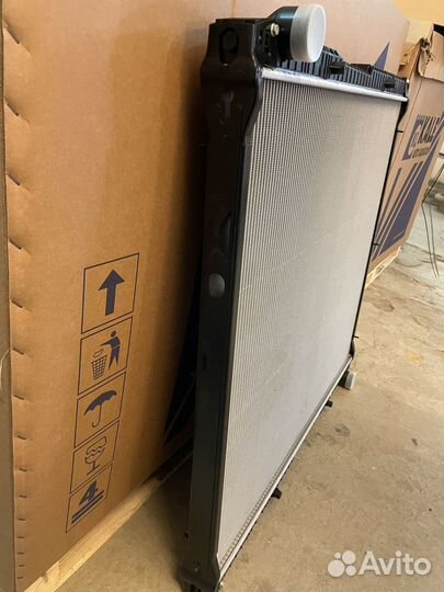 Радиатор Scania с рамкой