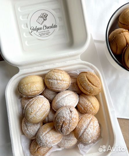 Орешки со сгущенкой