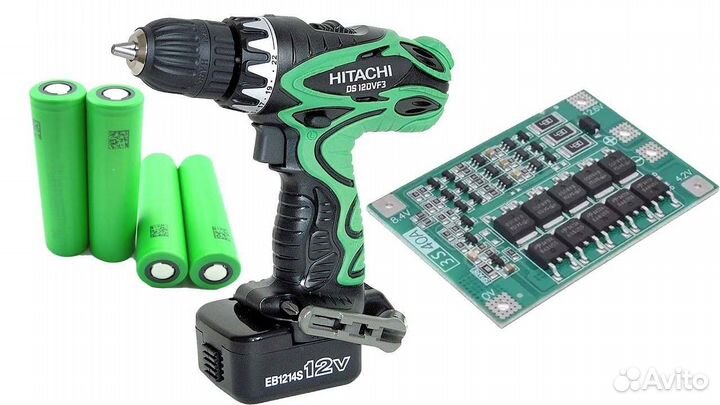 Переделка аккумулятора шуруповерта на Li-ion