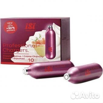 Баллончики для сифона isi для сливок 10шт/уп