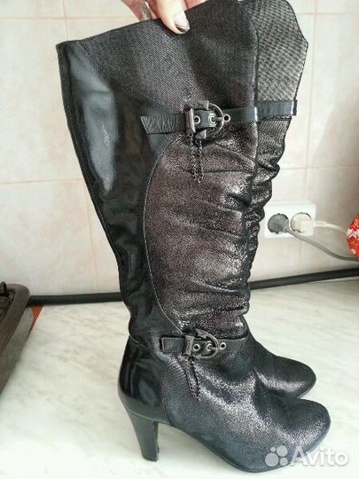 Сапоги осенние б/у