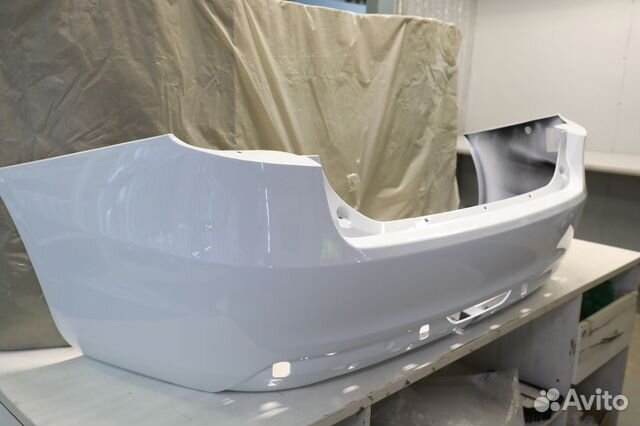 Бампер задний Лада Веста цвет белый 221 Ледниковый купить в Нижнем ...