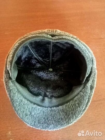 Мужская кепка из нерпы