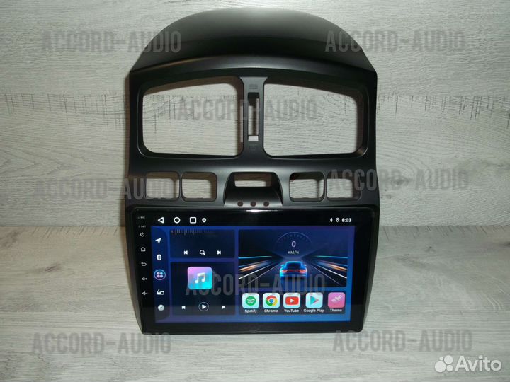 Магнитола Hyundai Santa Fe SM Android WiFi
