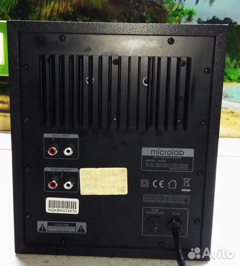 Сабвуфер microlab m-880