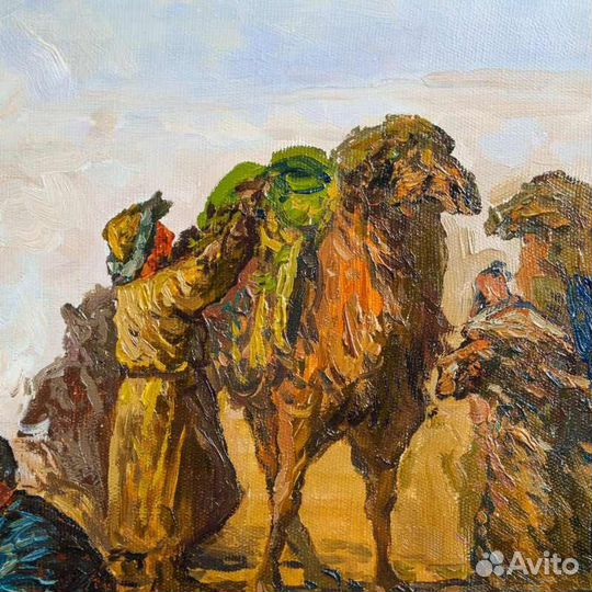 Картина из серии «Быт казахов XIX - нач XX веков